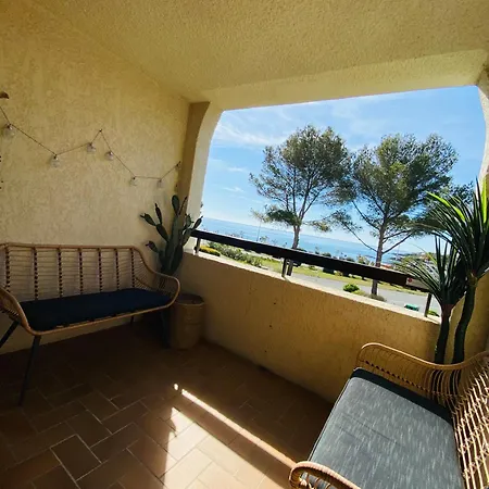 T2 Climatise Front De Mer/acces Direct Plage/piscines *